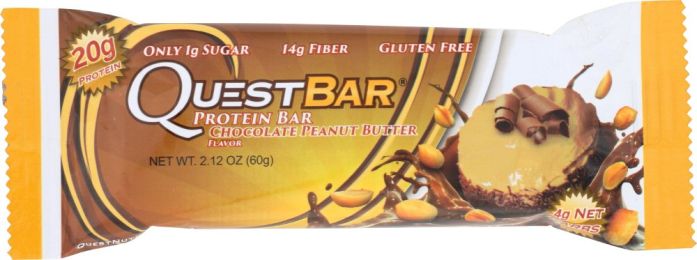 QUEST NUTRITION: Protein Bar Chocolate Peanut Butter (2.12 oz)