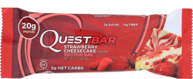 QUEST NUTRITION: Protein Bar Strawberry Cheesecake (2.12 oz)
