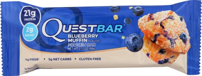 QUEST: BAR BLUEBERRY MUFFIN (2.120 OZ)