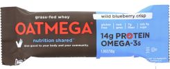 OATMEGA: Bar Wild Blueberry Pomegranate (50 gm)