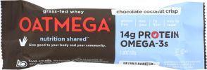 OATMEGA: Chocolate Coconut Crisp Bar (50 gm)