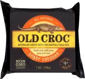 OLD CROC: Sharp Cheddar Cheese (7 oz)