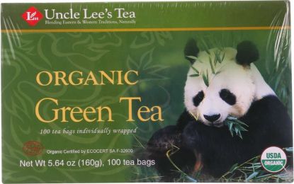 UNCLE LEE'S: Organic Green Tea (100 Tea Bags)
