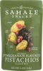 SAHALE SNACKS: Premium Blend Pomegranate Pistachios with Almonds Cherries + Black Pepper (4 oz)