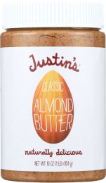 JUSTIN'S: Nut Butter Classic Almond Butter (16 oz)