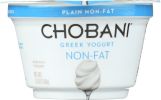 CHOBANI: Non-Fat Greek Yogurt Original Plain (5.3 oz)