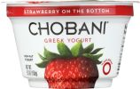 CHOBANI: Non-Fat Greek Yogurt Strawberry on the Bottom (5.3 oz)