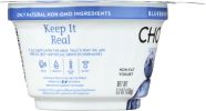 CHOBANI: Non-Fat Greek Yogurt Blueberry on the Bottom (5.3 oz)