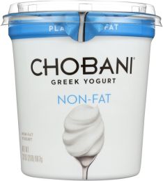 CHOBANI: Non-Fat Greek Yogurt Original Plain (32 oz)