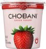 CHOBANI: Non-Fat Greek Yogurt Strawberry Blended (32 oz)