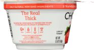CHOBANI: Low-Fat Greek Yogurt Strawberry Banana on the Bottom (5.3 oz)