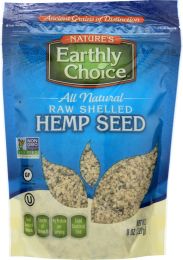 NATURES EARTHLY CHOICE: Hemp Seed Raw Shelled (8 oz)