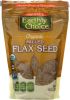 NATURES EARTHLY CHOICE: Organic Milled Flax Seeds (10 oz)