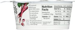 SIGGI'S: 4% Whole Milk Strained Yogurt Strawberry Rhubarb (4.4 oz)