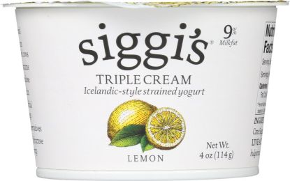 SIGGIS: Yogurt Triple Cream Lemon (4 oz)