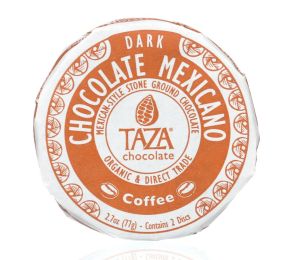 TAZA CHOCOLATE: Dark Chocolate Disc Mexicano (2.7 oz)
