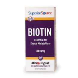 SUPERIOR SOURCE: Biotin 5000 Mcg (100 tb)
