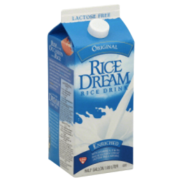 RICE DREAM: Original Enriched Lactose Free Rice Drink (64 oz)