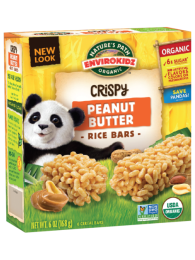 NATURES PATH: Envirokidz Organic Crispy Peanut Butter Rice Bars (6 oz)