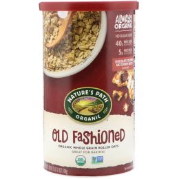 NATURES PATH: Organic Oven Toasted Oats Old Fashioned (18 Oz)