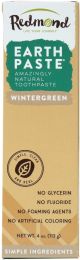 REDMOND: Earthpaste Natural Toothpaste Wintergreen (4 oz)