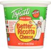 TOFUTTI: Better Than Ricotta Cheese Cholesterol Free (16 oz)