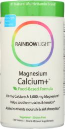 RAINBOW LIGHT: Magnesium Calcium Plus (180 Tablets)