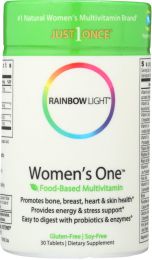 RAINBOW LIGHT: Just Once Women's One Food-Based Multivitamin (30 Tablets)