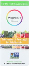 RAINBOW LIGHT: Vibrance Trimester 3 Prenatal Multivitamin (60 cp)