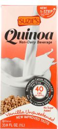 SUZIES: Quinoamilk Beverage Vanilla Unsweetened (33.8 oz)