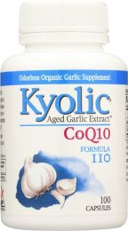KYOLIC: Aged Garlic Extract CoQ10 Formula 110 (100 capsules)