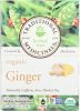 TRADITIONAL MEDICINALS: Organic Ginger Herbal Tea 16 Tea Bags (0.85 oz)