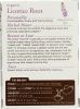 TRADITIONAL MEDICINALS: Organic Licorice Root Herbal Tea 16 tea bags (0.85 oz)