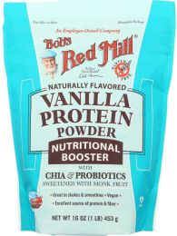 BOB'S RED MILL: Protein Powder Nutritional Booster Vanilla (16 oz)