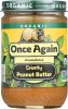 ONCE AGAIN: Peanut Butter Crunchy Organic (16 oz)