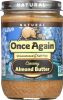 ONCE AGAIN: Natural Almond Butter Creamy (16 oz)