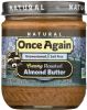 ONCE AGAIN: Nut Butter Almond Natural Smooth (12 oz)