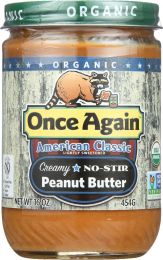 ONCE AGAIN: Peanut Butter Organic American Classic Creamy (16 oz)