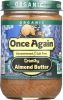 ONCE AGAIN: Nut Butter Almond Crunchy (16 oz)