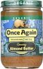 ONCE AGAIN: Nut Butter Almond Smooth Organic (16 oz)