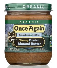 ONCE AGAIN: Organic Almond Smooth Nut Butter (12 oz)