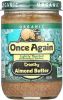 ONCE AGAIN: Nut Butter Almond Crunchy Raw (16 oz)