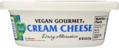 FOLLOW YOUR HEART: Organic Vegan Gourmet Cream Cheese (8 oz)