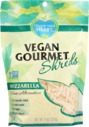 FOLLOW YOUR HEART: Mozzarella Cheese Alternative Shreds (8 oz)