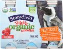 STONYFIELD: Organic YoKids Smoothies Very Berry 6 Count (18.6 Oz)