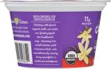 CLOVER SONOMA: Organic Whole Milk Vanilla Bean Greek Yogurt (5.30 oz)