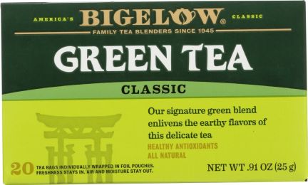 BIGELOW: Green Tea Classic (20 tea bags)