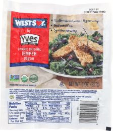 WESTSOY: Original Soy Tempeh (8 oz)