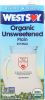 WESTSOY: Organic Unsweetened Soymilk (32 oz)