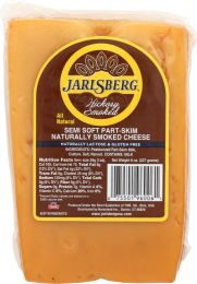 JARLSBERG: Cheese Wedge Jarlsberg Hickory (8 oz)